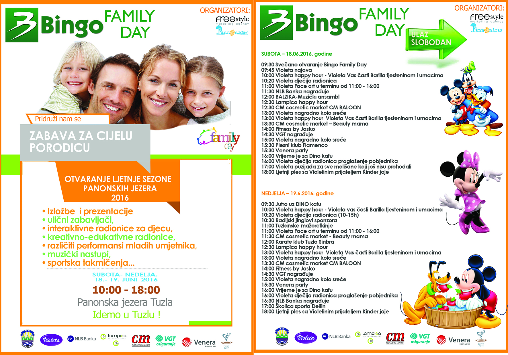 Bingo Family day najava-plakat.jpg - Vikend na Panonskim jezerima: Ulaz slobodan, dođite!